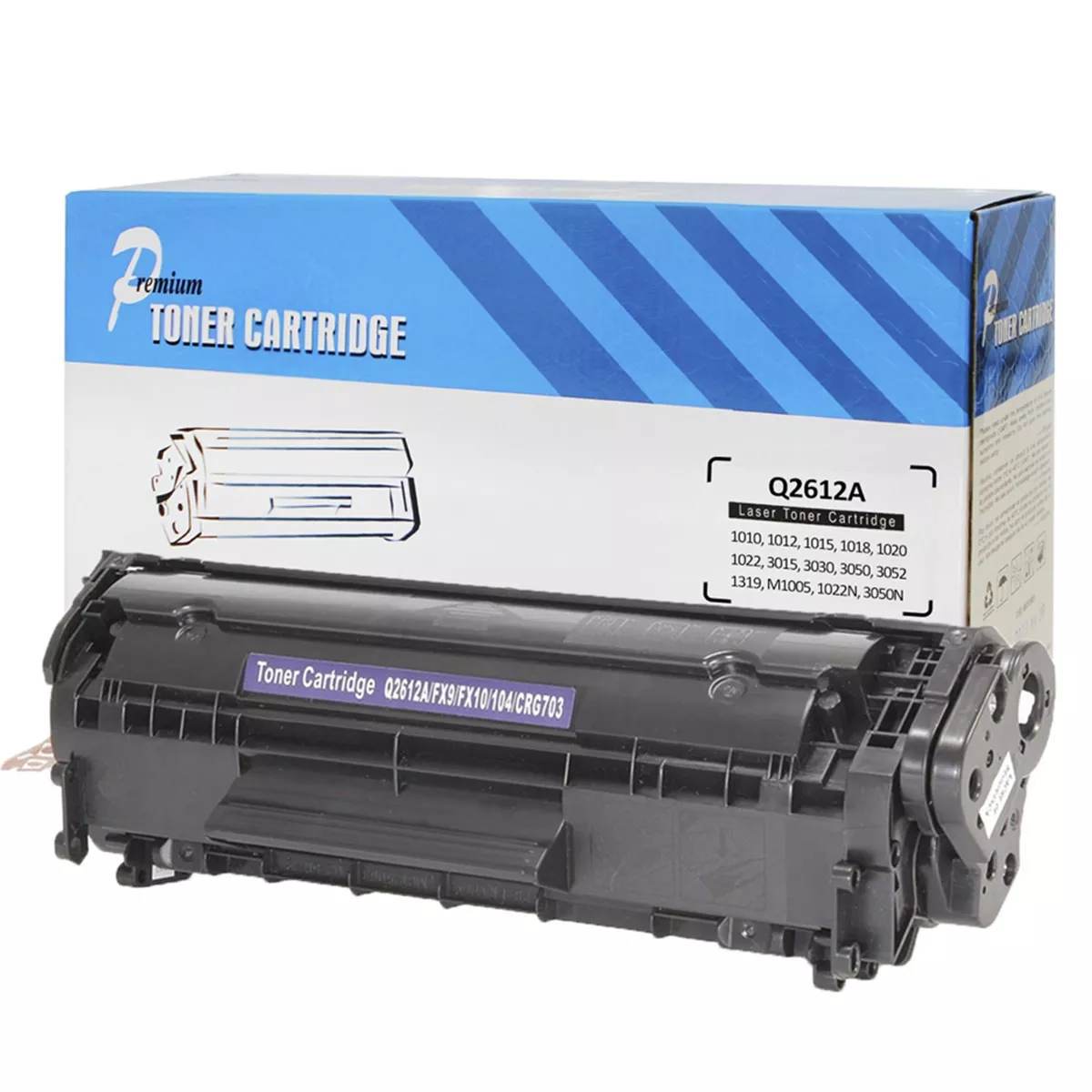 Toner Compatível com HP Q2612A 12A para 1010 1012 1015 3015 3030 | PREMIUM 2K